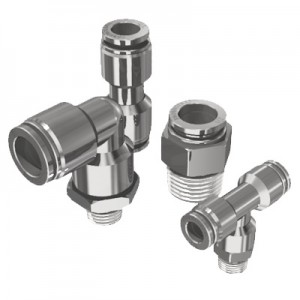Push To Connect NPT Threaded Fittings