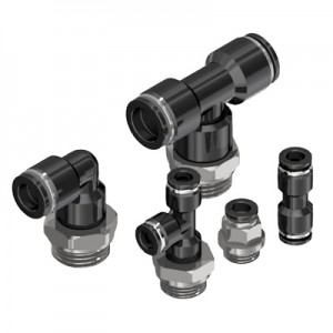 Plastic Body Push To Connect Fitting