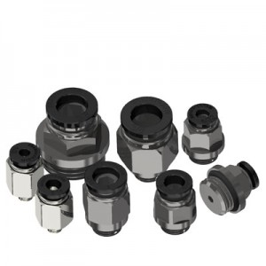 Male Straight Push To Connect Fitting