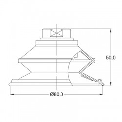 SBF80-PU-12F