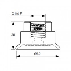 SFF30N-45-G1/4F
