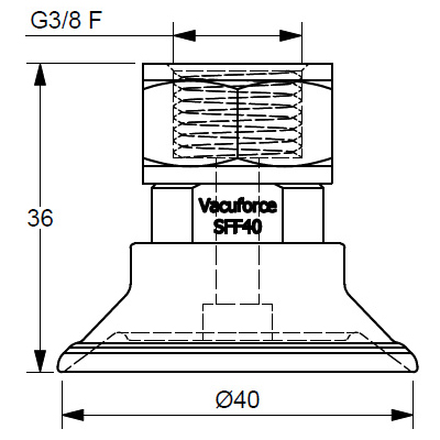 SFF40N-60-G3/8F