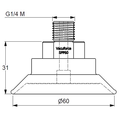 SFF60N-45-G1/4M