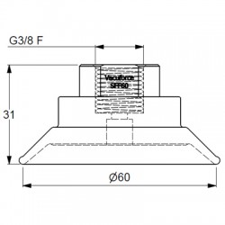 SFF60N-45-G3/8F