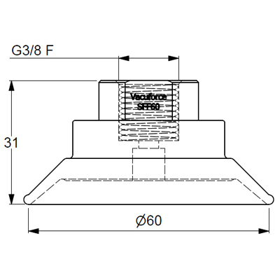 SFF60N-45-G3/8F