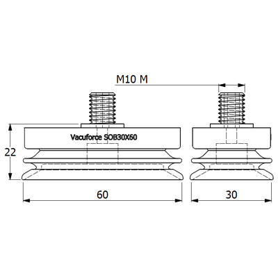 SOB30X60N-60-M10M