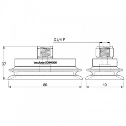 SOB40X80N-60-G1/4F