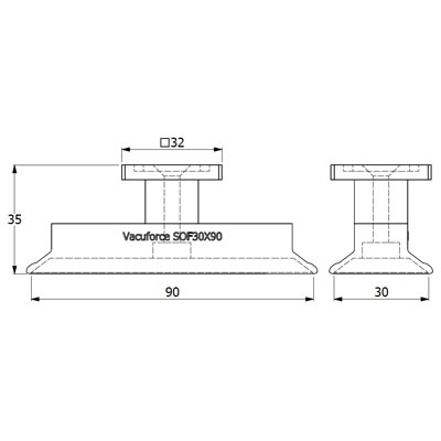 SOF30X90N-45-RA