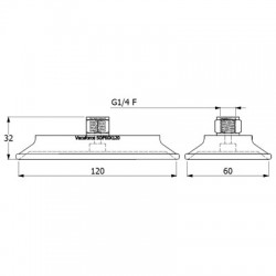 SOF60X120N-45-G1/4F