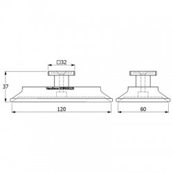 SOF60X120N-45-RA