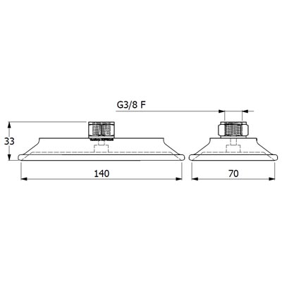 SOF70X140N-60-G3/8F