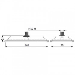 SOF70X140N-45-M10M