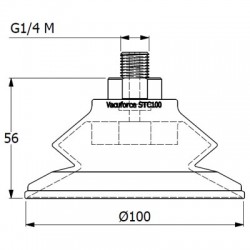 STC100N-60-G1/4M