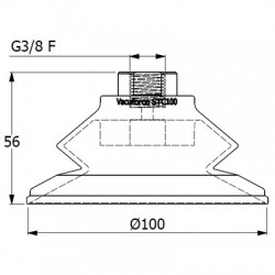 STC100N-60-G3/8F