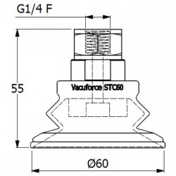 STC60N-60-G1/4F
